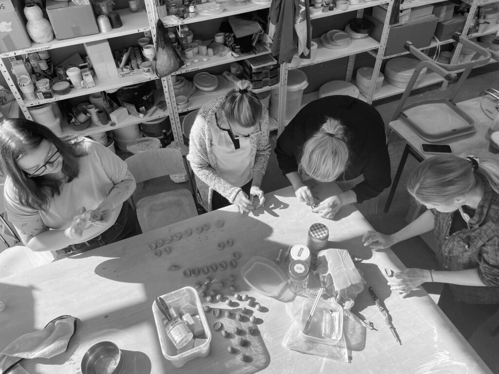 Creating worry stones